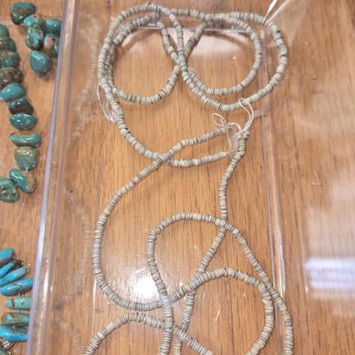 Heishi Beads and Turquoise Beads