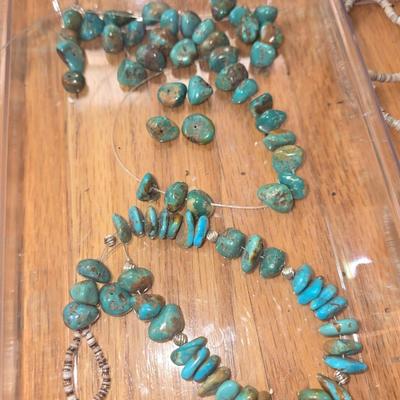 Heishi Beads and Turquoise Beads