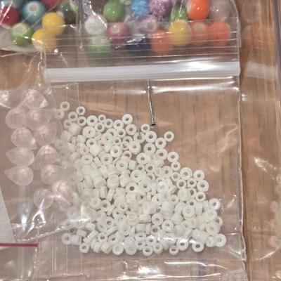 Crystal & Glass Beads Lot