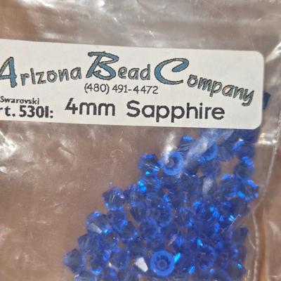 Crystal & Glass Beads Lot