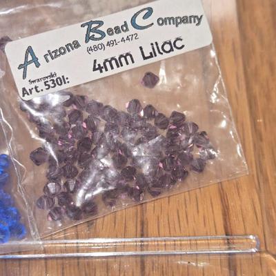 Crystal & Glass Beads Lot