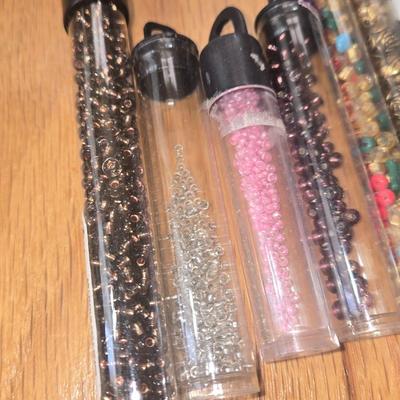 Glass & Metal Beads Lot