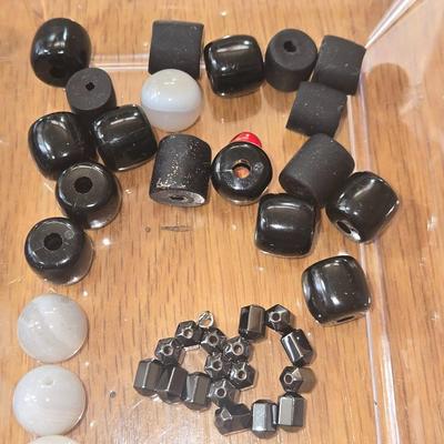 Stone & Glass Beads Lot