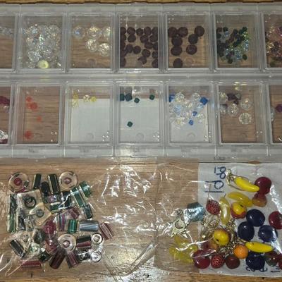 Crystal & Glass Beads in Storage Case