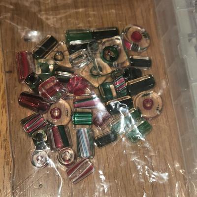 Crystal & Glass Beads in Storage Case
