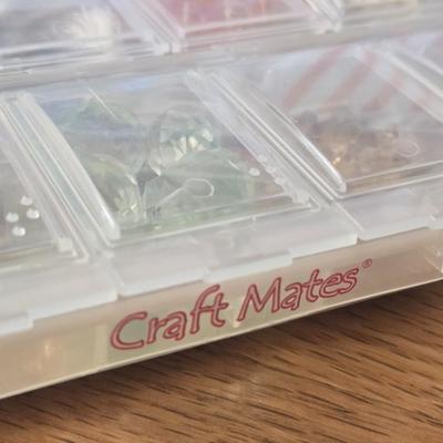 Storage Container filled with Glass Beads