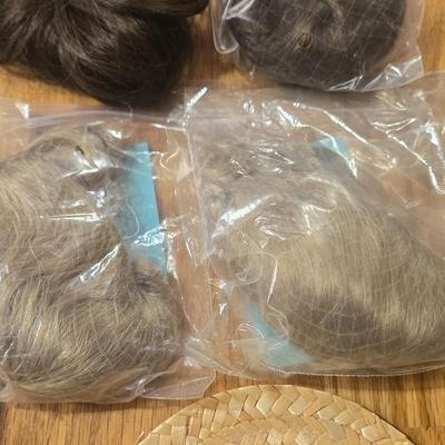 Doll Wigs, Stands, Real Fur & Hats