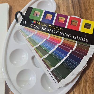 Watercolor Pens, Paper, Palette, Brush Cleaners