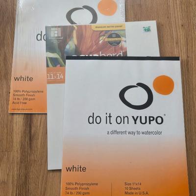 3 Tablets of Art Paper