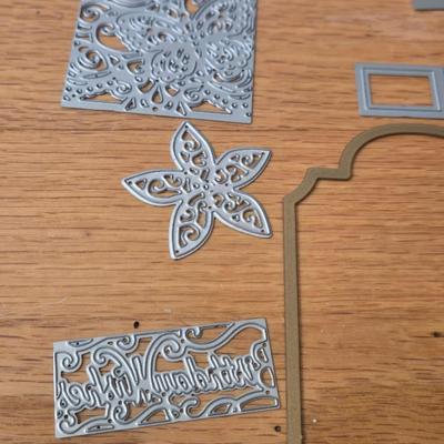 Art Making Supples- Felt, Paper Cut Outs, Metal Embossing Tools