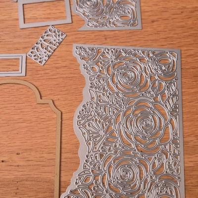 Art Making Supples- Felt, Paper Cut Outs, Metal Embossing Tools