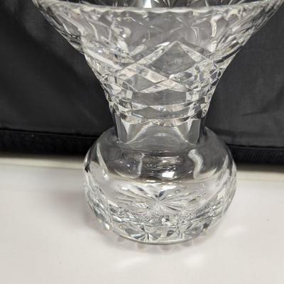 Pair Of Signed Webb Corbett Vases Made England Approx 5 1/2" Tall #6 (DR)