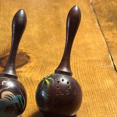 Lot of Small Wooden Trinkets and Souvenirs