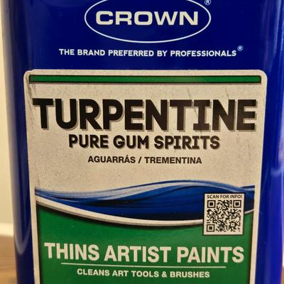 Almost Full Can of Turpentine