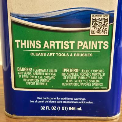 Almost Full Can of Turpentine