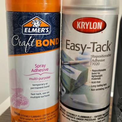 Almost Full Duster Spray, Easy Tack, and Spray Adhesive