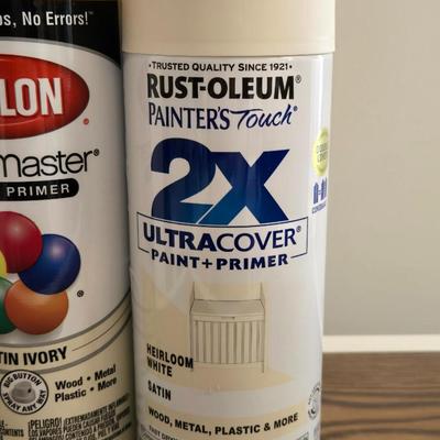 (3) Cans of Spray Paint