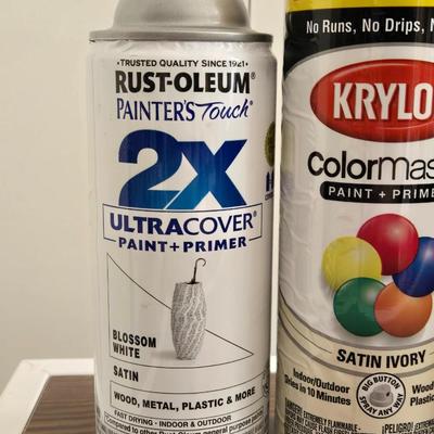 (3) Cans of Spray Paint