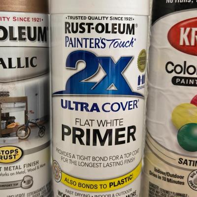 (3) Cans of Spray Paint