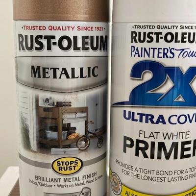 (3) Cans of Spray Paint