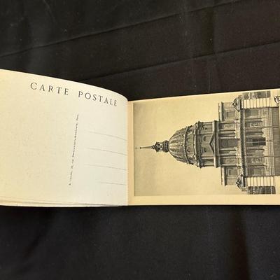 Vintage Paris Postcards, Decanter and Tin