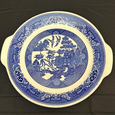 Antique Blue Willow Plates by RC Union and Homer Laughlin