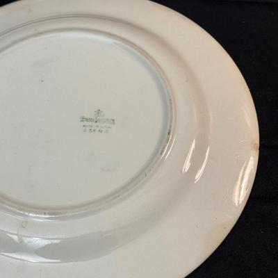 Antique Blue Willow Plates by RC Union and Homer Laughlin