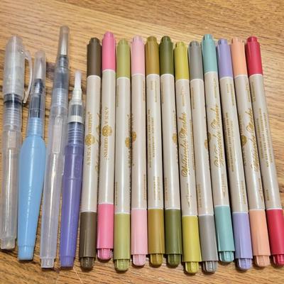 Anna Griffin Markers and Water Color Pens