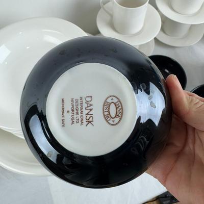 1064 Dansk, Pier 1 and Willams Sonoma Dish Set