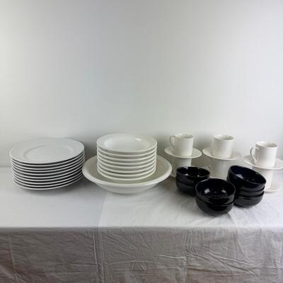 1064 Dansk, Pier 1 and Willams Sonoma Dish Set