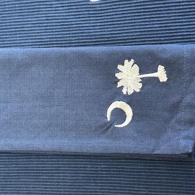 Lot Blue & White South Carolina Kitchen and Dining Items