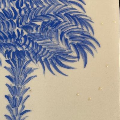 Lot Blue & White South Carolina Kitchen and Dining Items