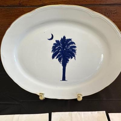 South Carolina, Palmetto State Emblem Plates, Napkins and More