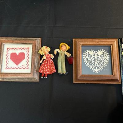 Antique Mixing Bowls, Handmade Miniature Figures and More!