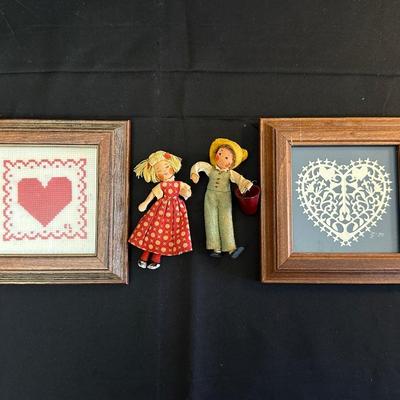 Antique Mixing Bowls, Handmade Miniature Figures and More!