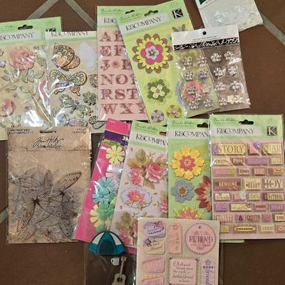 Memory Book Stickers & Paper Cut Outs