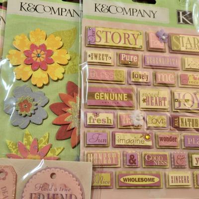 Memory Book Stickers & Paper Cut Outs