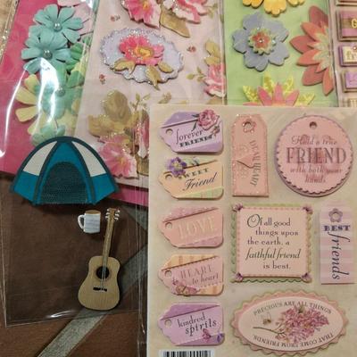 Memory Book Stickers & Paper Cut Outs