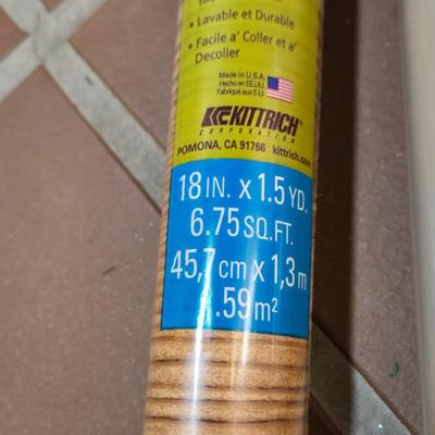(3) Rolls of Wood Design Laminate