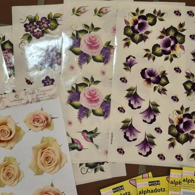 Memory Book Paper Kit & Flower Punch Outs