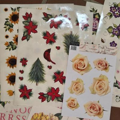 Memory Book Paper Kit & Flower Punch Outs