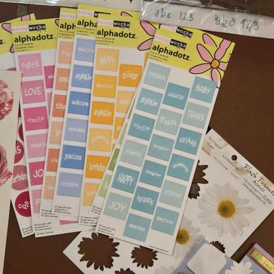 Memory Book Paper Kit & Flower Punch Outs