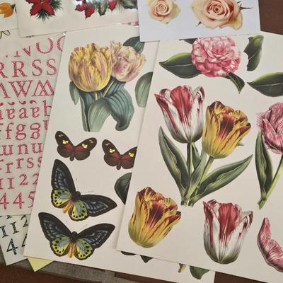 Memory Book Paper Kit & Flower Punch Outs
