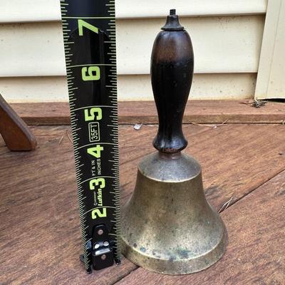 Vintage Miniature School Wooden Benches and Bell