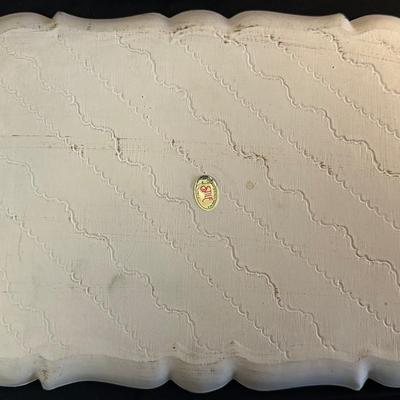 Vintage Hand Painted Toleware Plates and Stile Florentine Plate