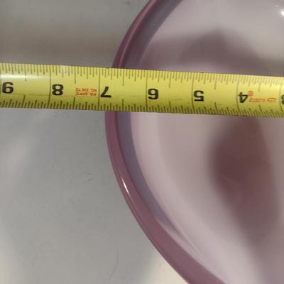 Art Glass Centerpiece Bowl - Approx 13" x 7" (DR)