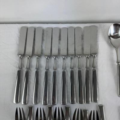 1072 Lot of Dansk Stainless Utensils in ANVIL pattern