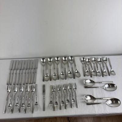 1072 Lot of Dansk Stainless Utensils in ANVIL pattern