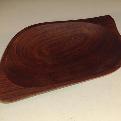 Carved Wooden Bowl- Approx 8 1/2" x 6"