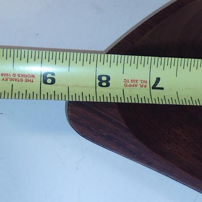 Carved Wooden Bowl- Approx 8 1/2" x 6"